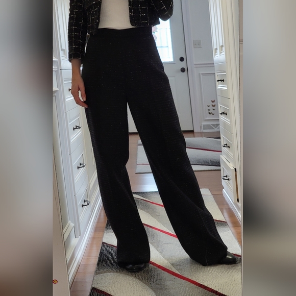 Jason Wu High-Rise Wide-leg Tweed Trousers size 2 - Picture 10 of 10